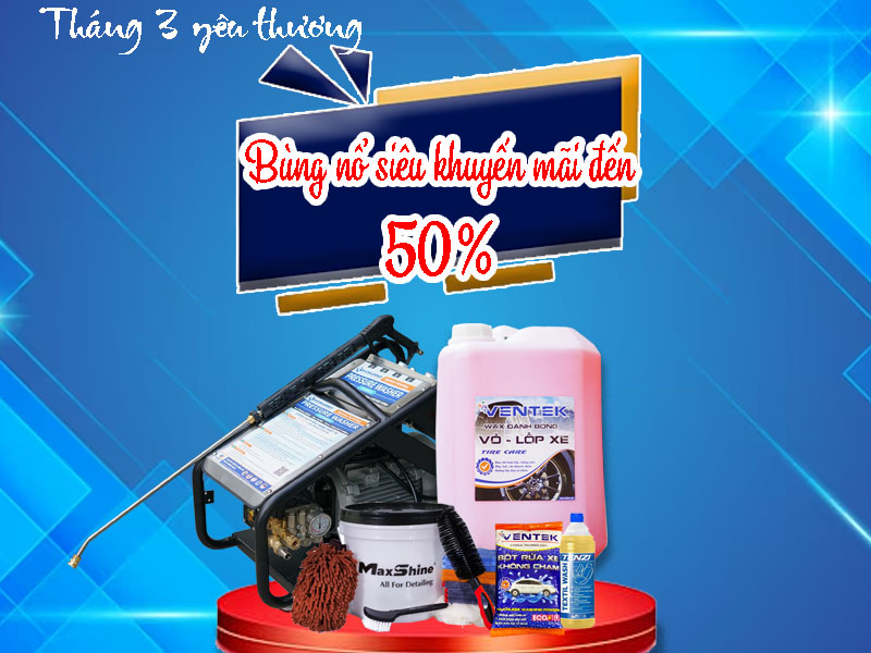 Khuyến mãi tháng 3 siêu ưu đãi