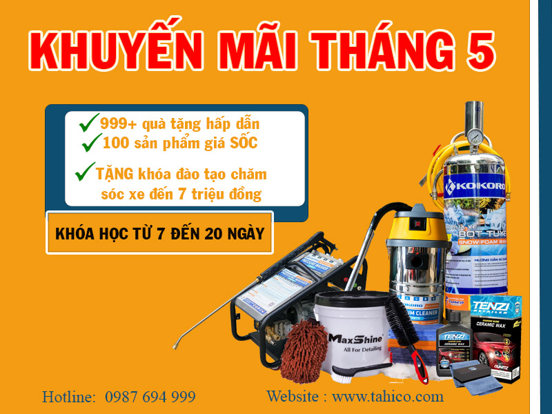 Khuyến mãi tháng 5 Giảm giá đến 35%