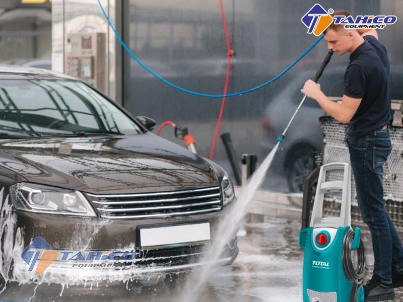 Máy rửa xe Total hàng nội địa Trung thiết kế đẹp