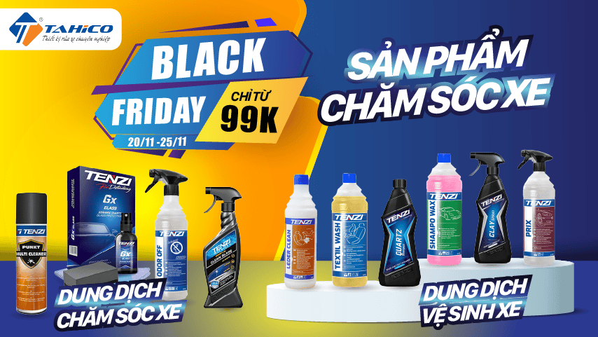 Black Friday ưu đãi giảm đến 50% chỉ có tại Tahico