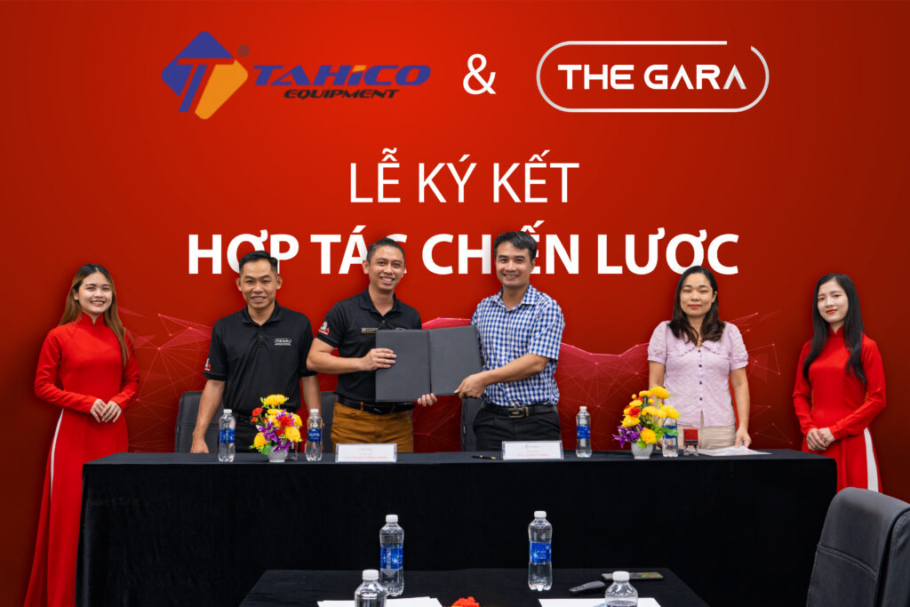 Lễ ký kết hợp tác chiến lược giữa Tahico và The Gara