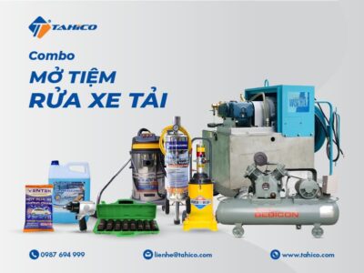 Kinh nghiệm chọn thiết bị mở tiệm rửa xe tải 2024