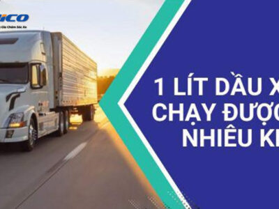 Xe tải 1 lít dầu đi được bao nhiêu km?