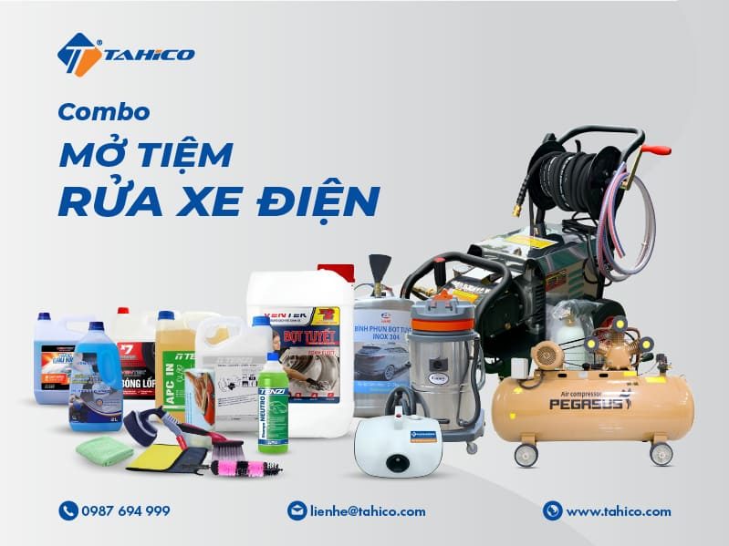 Tiệm rửa xe điện là mô hình kinh doanh hấp dẫn?