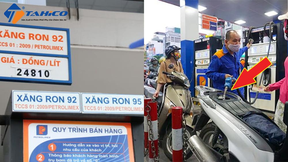 Xe Ga Đổ Xăng Gì | RON 95 hay RON 92 Sẽ Tốt Hơn?