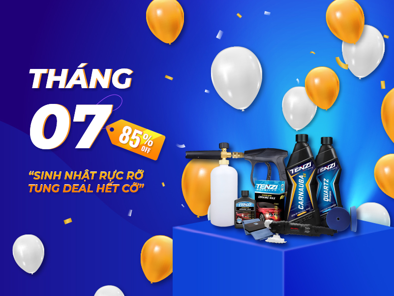 Khuyến mãi tháng 7 | Sinh Nhật Rực Rỡ – Tung Deal Hết Cỡ