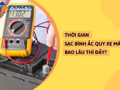 Sạc Bình Xe Máy Bao Lâu Để Duy Trì Tuổi Thọ Cho Xe