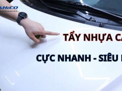 Tẩy Nhựa Cây Trên Ô Tô | Những Cách Làm Hiệu Quả Nhất