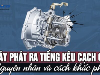 Xe máy có tiếng kêu cạch cạch trong máy