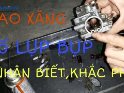 Xe Nổ Lụp Bụp Khi Giảm Ga | Khắc Phục Tại Nhà Chỉ Với 50k