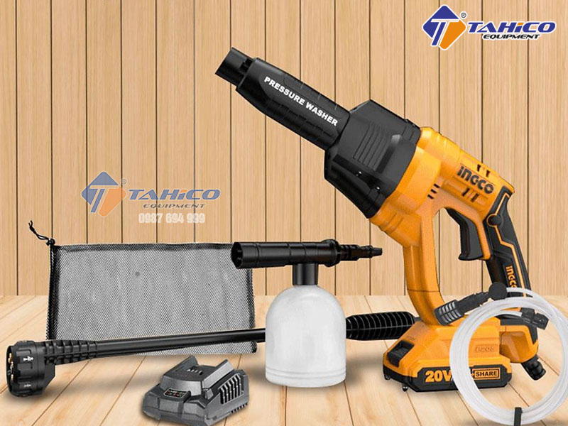 Máy rửa xe Ingco được ưa chuộng