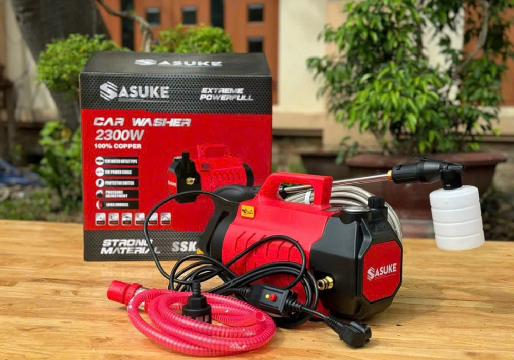 Máy rửa xe 2300W có tốt không? Top 5 model đáng mua