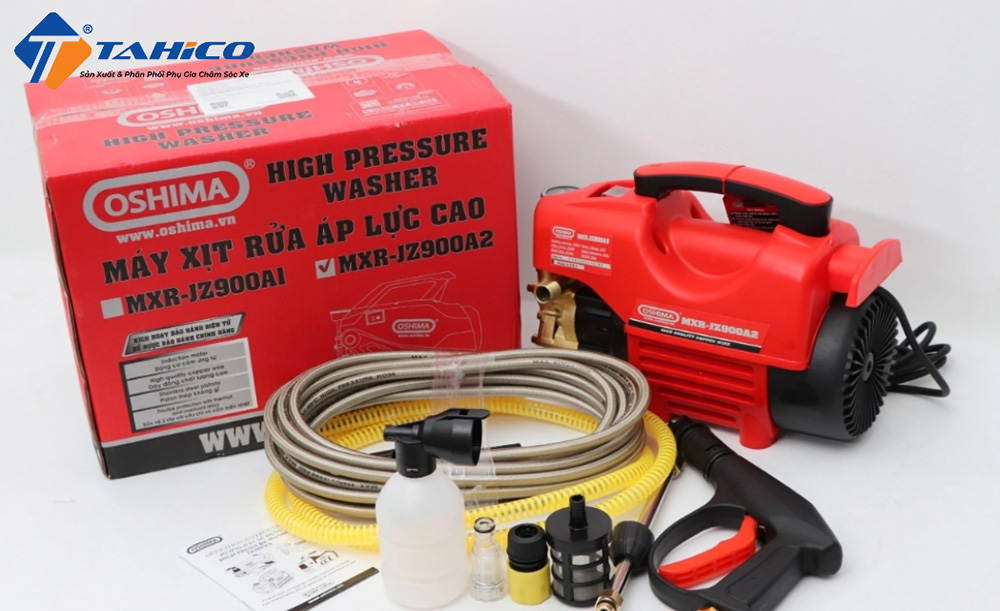 Máy bơm rửa xe mini 220V | Giá từ 1,5 triệu
