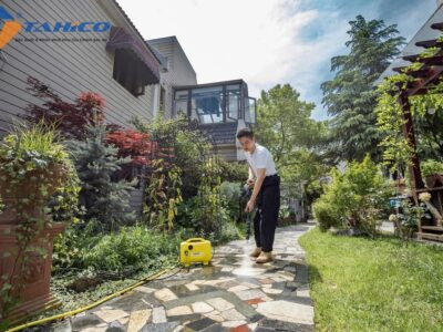 Top 5 Máy Rửa Sân Xịn Sò Nhất [Đáng Để Đầu Tư]