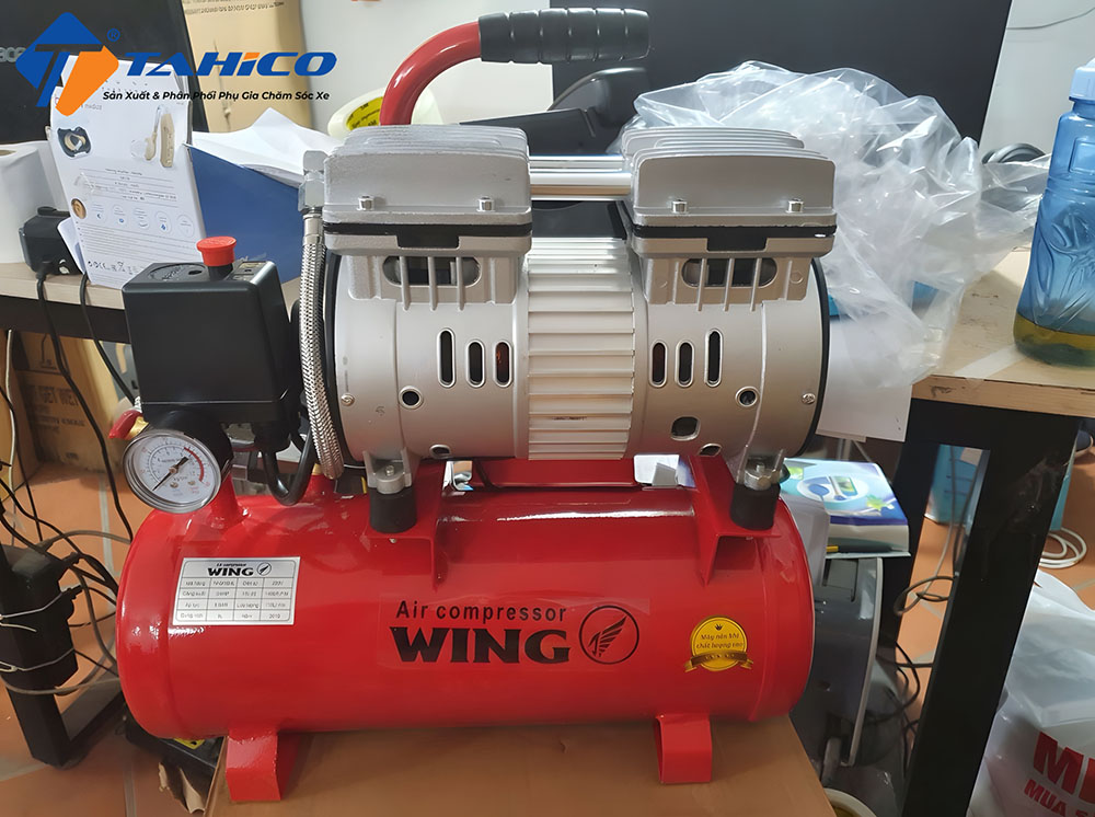 Máy bơm hơi chạy điện 220V gia đình đa năng