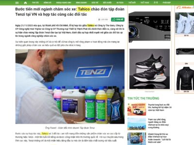 Báo 24h Giới Thiệu Tahico: Bước Tiến Mới Trong Ngành Chăm Sóc Xe