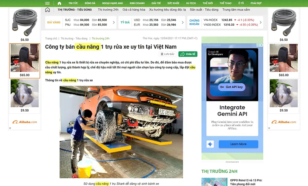 24h.com.vn Đánh Giá Chất Lượng Cầu Nâng Ô Tô Tại Tahico