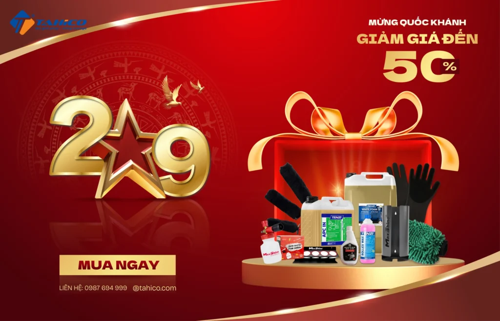 Khuyến Mãi Tháng 9 Tahico – Tự Hào Chào Đại Lễ 80 Năm Quốc Khánh 2/9