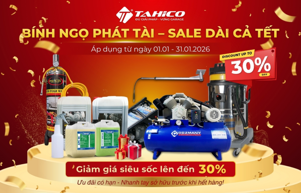 Khuyến Mãi Tháng 01 Tahico: Bính Ngọ phát tài – Sale dài cả Tết