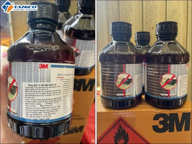 Dung dịch vệ sinh giàn lạnh 3M AC Evaporator Cleaner 1L