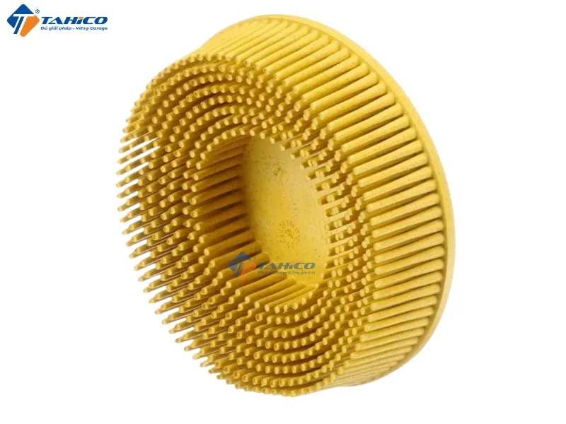 Bánh chà nhám phá rỉ sét 3M Scotch-Brite Roloc Bristle Disc 3 inches
