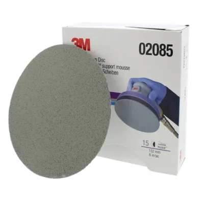 Giấy nhám phá xước 3M Trizact Foam Disc 443SA P3000 6 inches