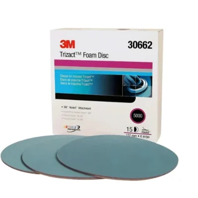 Giấy nhám đánh bóng phá xước 3M Trizact Foam Disc P5000 6 inches
