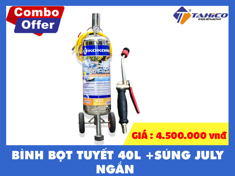 BINH BOT TUYET KOKORO 40 VA SUNG JULY