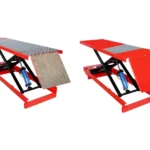 Bàn nâng xe máy Lộc Phát BNXMLP đặt nổi hoặc âm nền