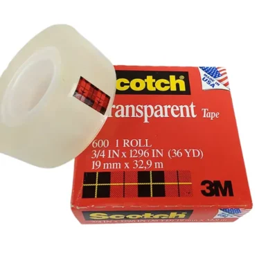Băng keo 3M Transparent Tape 600 thử mực, sơn