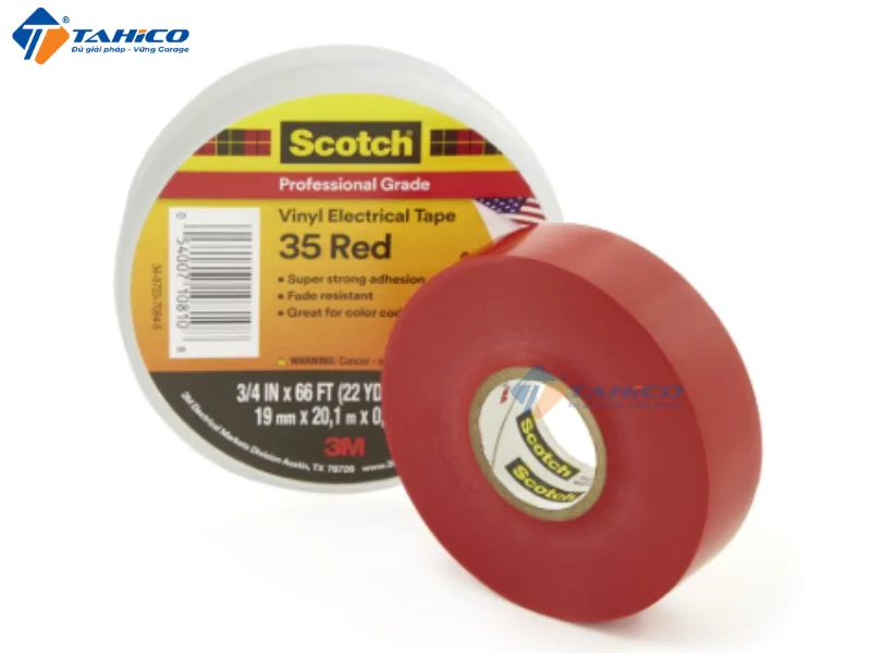 Băng keo điện 3M 35 19mm × 20.1m