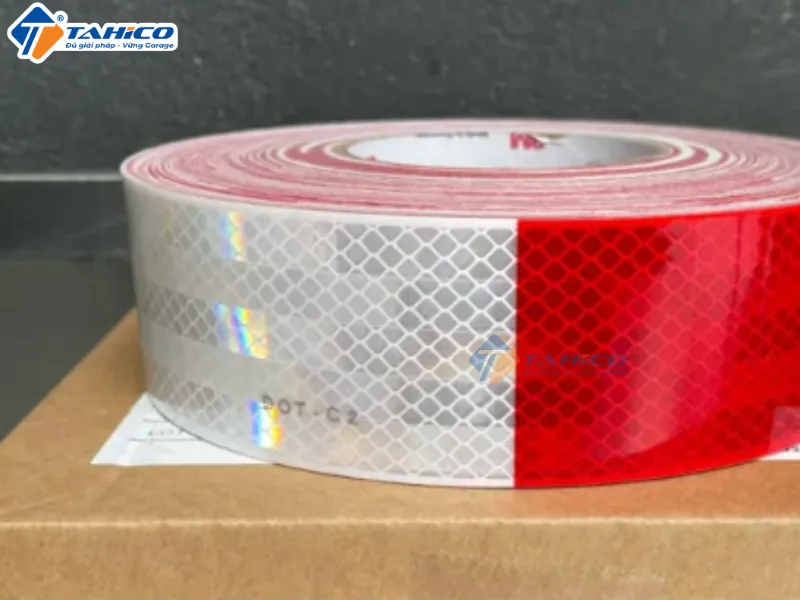 Băng keo phản quang kim cương 3M 983-10 cao cấp 2in×50m