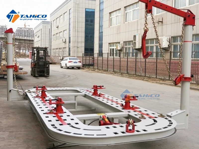 Bệ kéo nắn xe tai nạn Rotaly RTL-9300 chịu tải 3500kg lắp nổi