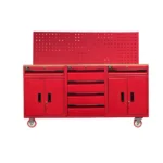 Bộ 3 tủ dụng cụ đỏ ván gỗ Ally QT-HT18