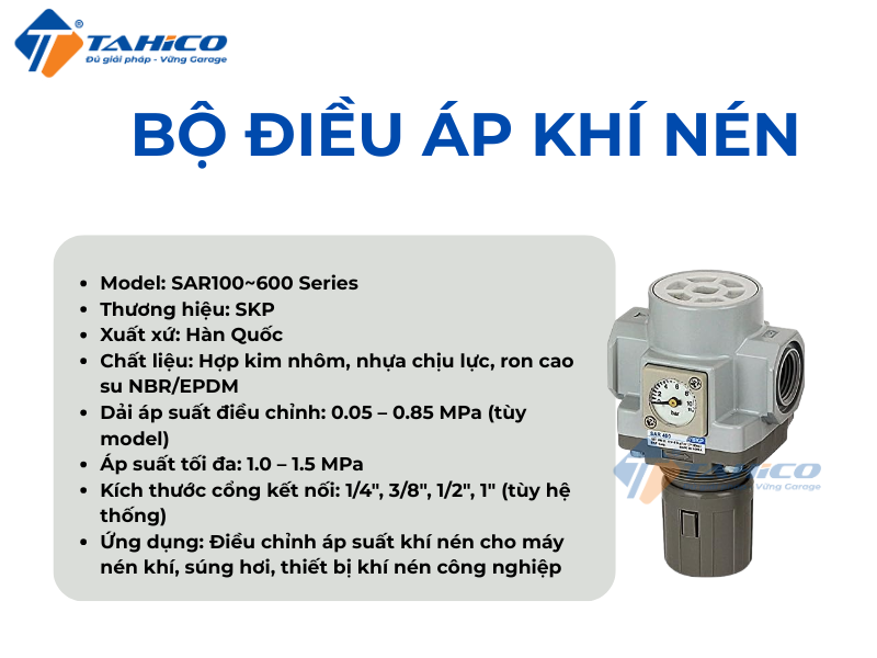 Hình ảnh sản phẩm Bộ điều áp khí nén