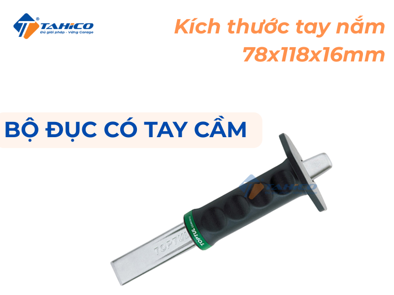 Hình ảnh sản phẩm Bộ đục có tay cầm Toptul GAAE0201