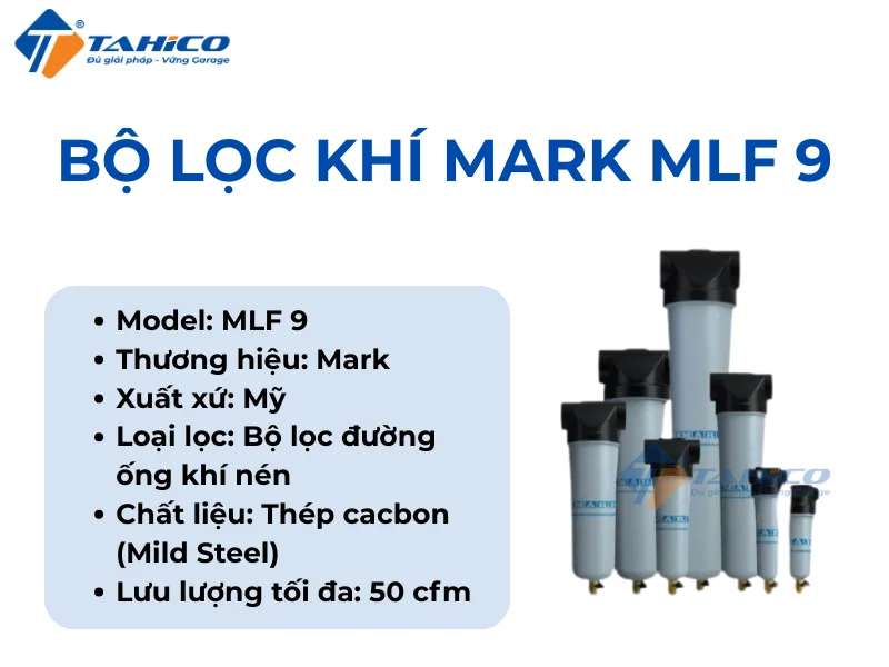 Hình ảnh sản phẩm Bộ lọc khí MARK MLF 9