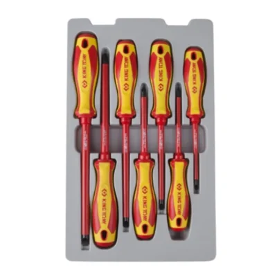 Hình ảnh sản phẩm Bộ tô vít hệ mét Kingtony 30617MR - 7 chi tiết