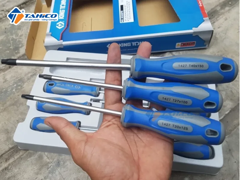 Hình ảnh sản phẩm Bộ tô vít sao Kingtony 30309PR - 9 chi tiết