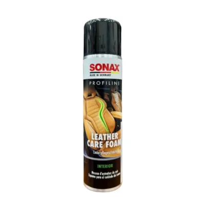 Bọt làm sạch và bảo dưỡng da dạng Sonax Leather Care Foam 289300 400ml không chứa silicone