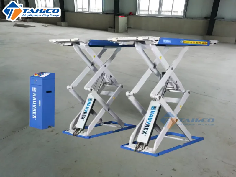 Hình ảnh sản phẩm Cầu nâng cắt kéo Hauvrex HXL6435Y Series 3,5 tấn | Lắp nổi