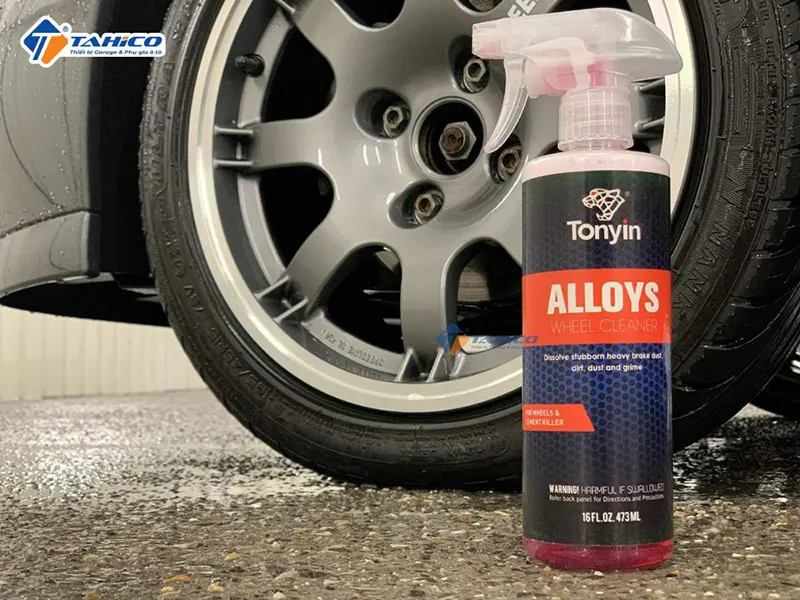 Xịt vệ sinh bánh xe Tonyin Alloys Wheel Cleaner 473ml