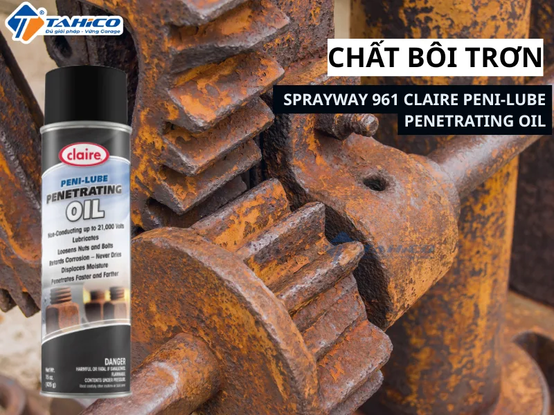 Chất bôi trơn và chống sét Sprayway 961 Claire Peni-Lube Penetrating Oil 425g