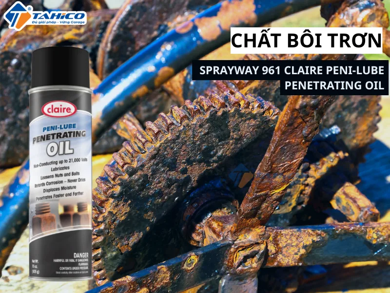 Chất bôi trơn và chống sét Sprayway 961 Claire Peni-Lube Penetrating Oil 425g