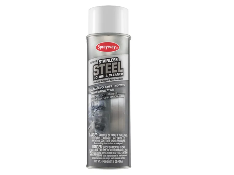 Chất đánh bóng & làm sạch bề mặt kim loại Sprayway Stainless Steel Polish & Cleaner 841R 425ml