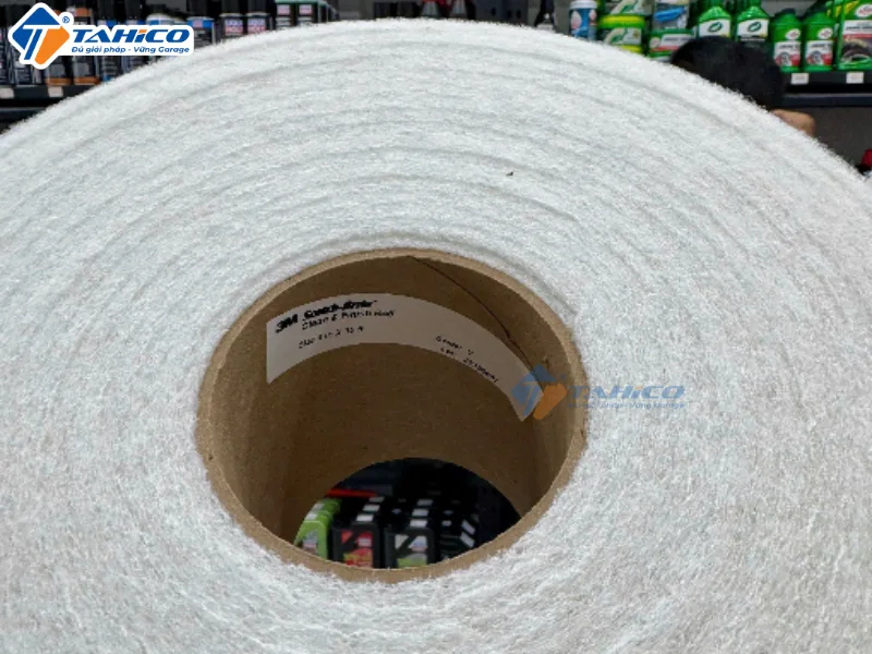 Cuộn bùi nhùi 3M PN00262 chuyên tẩy ố kính, vệ sinh kính 2 mặt