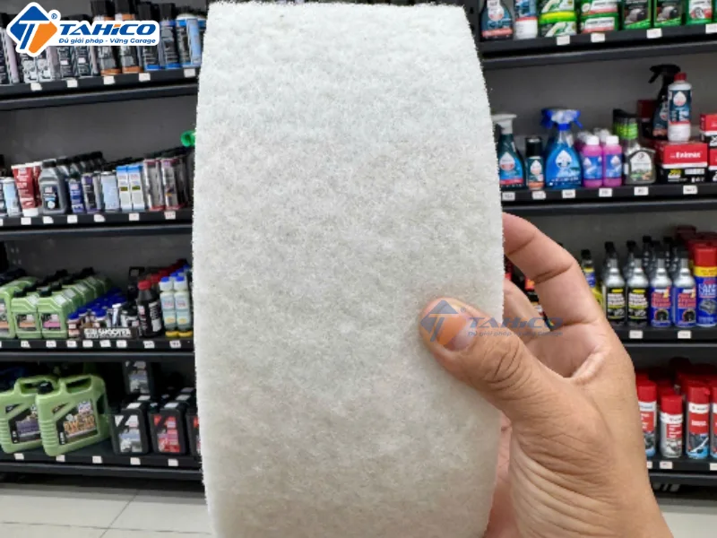 Cuộn bùi nhùi 3M PN00262 chuyên tẩy ố kính, vệ sinh kính 2 mặt