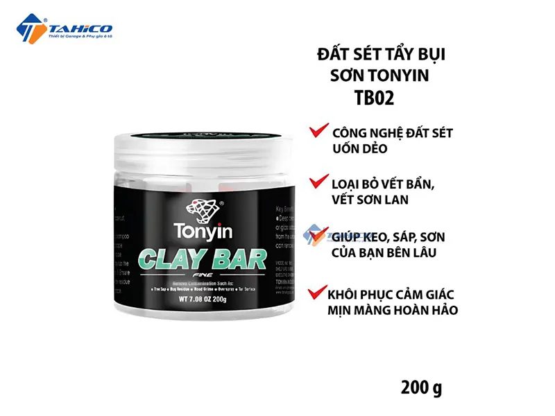 Đặc điểm đất sét tẩy bụi sơn Tonyin High Quality