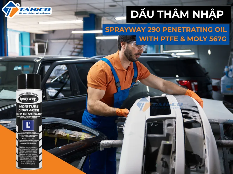 Dầu thâm nhập Sprayway 290 Penetrating oil with PTFE & Moly 567g