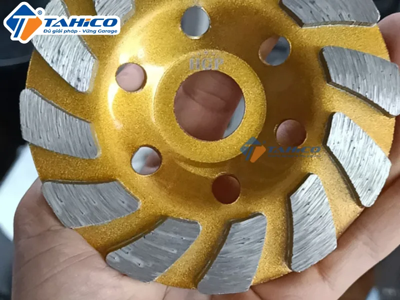 Hình ảnh sản phẩm Đĩa mài nền bê tông Kumisai 4JKP, HGP 100mm